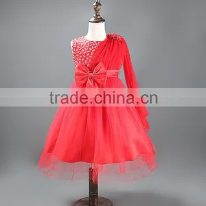 Wholesale Lace Applique Tutu Dress Chiffon Princess Dresses for Girls of 6 Years Old TR-WS37 thumbnail-3