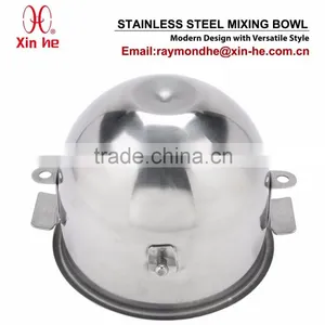 Kitchen Bakery Food Machine Component, Commercial Stainless Steel Mixing Bowl for 10 QT Liters Vollrath Hobart Globe Mixer thumbnail-3