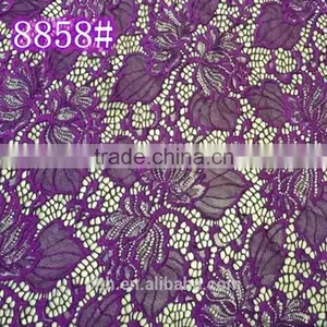 Newest Design Textile City Beautiful Double Color Lace Fabric for Blouse thumbnail-1