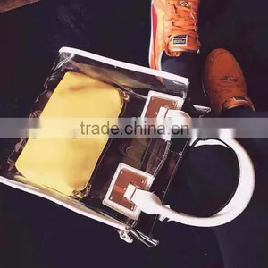 PVC Shoulder Long Strip Bag Handbag thumbnail-2