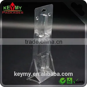 New Design High Quality Clear PVC/PET Virgin Raw Material Tri-fold Clamshell Blister Packaging,Tri-fold Blister Pack thumbnail-1