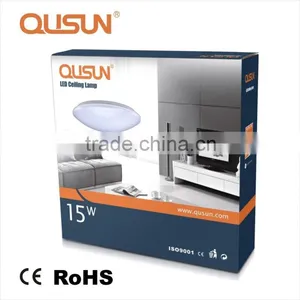 Champagne 20W Surface Mounted CE RoHS LED Ceiling Lamp Living Room Lighting thumbnail-4
