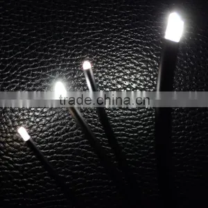 Chinese Manufacturer 25cores , 50cores 0.75mm Multi Strands End Glow Fiber Optic Cable for Lighting thumbnail-6