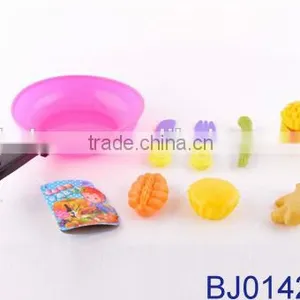 Preschool Education Toy Food and Pan Cooking Play Set thumbnail-1