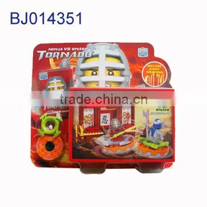 Happy Kids Toy Creative Intelligent Block House/ Diy Ninja House and Top thumbnail-1