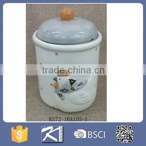 Airtight Glass Storage Canister With Ceramic Clip Lid thumbnail-2