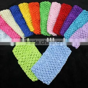 2013 Hot Sale1.5"Crochet Headband With Flower thumbnail-1