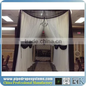 Trade Show Pipe and Drape Round Wedding Decoration Event Candle Stand thumbnail-1