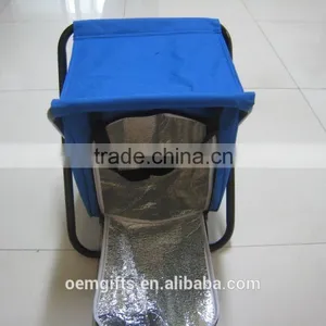 Travel Folding Beach Chair With Cooler Bag thumbnail-4