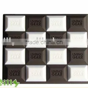 2013 the Most Popular Personality Squares Design Silicone Cup Mat thumbnail-1