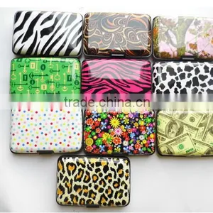 Waterproof Business ID Credit Card Wallet Holder Aluminum Metal Case thumbnail-5