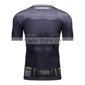 DC Comics Dark Knight Tees Men Retro Super Heroes Bat-man Logo T Shirt thumbnail-1
