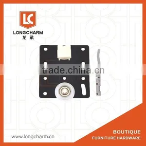 Caster Wheel for Sliding Door Sliding Door Rollers Black Iron Caster Wheel for Sliding Door thumbnail-1