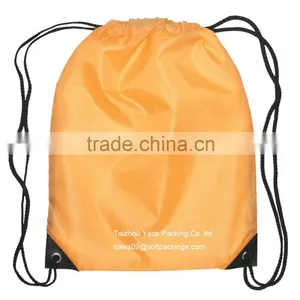 Various Colors Cheap Custom Drawstring Bag, Polyester Bag thumbnail-1