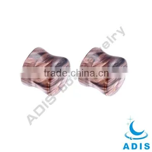 Beautiful Natural Stone Earring Expander Studs Piercings With Irregular Shape thumbnail-1