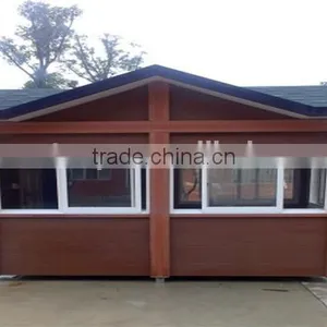 FRSTECH WPC STOCK CO LTD Tiny House 12 Square Meter Waterproof Anti-UV Stylish WPC House White Oak Lumber for Sale thumbnail-3