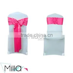 Satin Elastic Chair Sash thumbnail-4