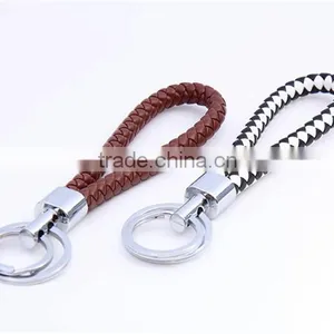 Colorful Braid Leather String Key Chains Advertising/promotion Gift thumbnail-4