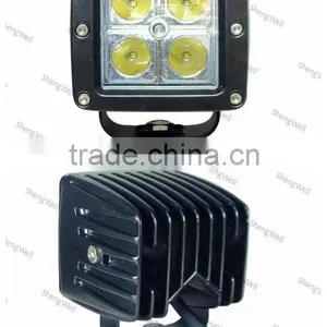 Car Driving Light Hot Selling Product Wholesale 3" 16W 9--32V Square LED Driving Light CREE Led Spot Beam Led Driving Light thumbnail-1