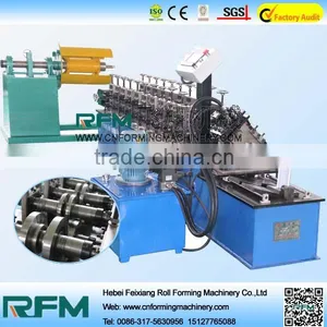 FX Slotted Channel Roll Forming Machine With Punching thumbnail-4