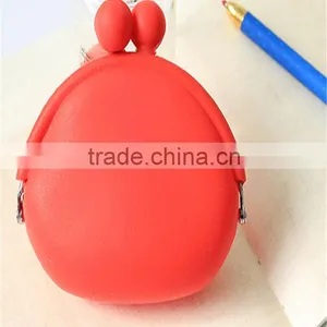 Fashionable Candy Color Custom Size Silicone Key Pouch thumbnail-5