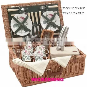 Picnic Basket With Ceramic Mug thumbnail-1