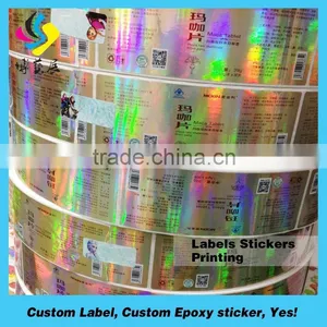 Oil Resistant Custom Cafe Food Luxury Sticker thumbnail-6