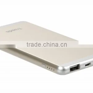 Trusda Custom Li-polymer 5000mAh Power Bank Dual Port Mobile Phone Charger With 4 LED Indicators thumbnail-1