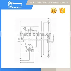 RL410 Key Lock MORTISR Door Lock Italy thumbnail-2