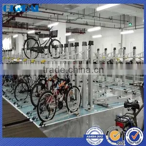 Japanese Design Two Tier Bike Rack thumbnail-3