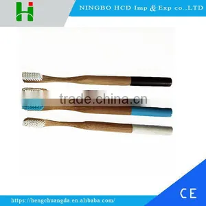 Natural Colourful Bamboo Toothbrush thumbnail-1