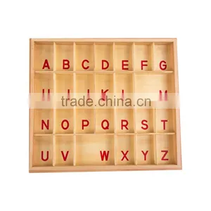 Educational Toys for Montessori Capital Moveable Alphabet Box thumbnail-1