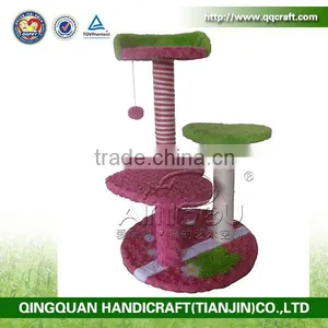 Animals and Pet Wholesale Cat Tree House Condo Scratching Post thumbnail-1