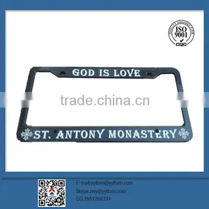 Good Quality European Size Car License Plate Frame thumbnail-4