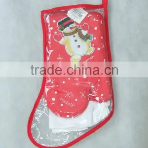 Kitchenware Gife Packing Christmas Kitchen Gife Set With Oven Mitt and Pot Holder and Tea Towel Cotton Tea Towel Kitchen Set thumbnail-1