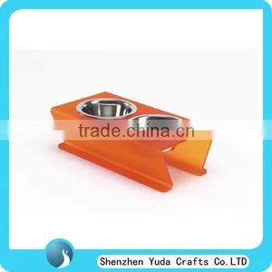 Newest Style Plexiglass Dog Feeder for Sale, Acrylic Dog Food Bowls, Wholesale Feeding Bowl for Dog thumbnail-1