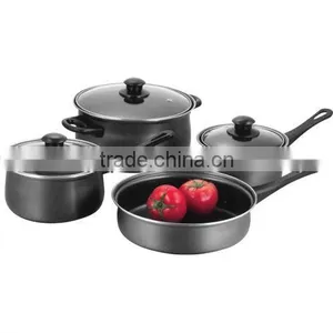 High Quality 7 Pcs Carbon Steel Cookware Set thumbnail-1