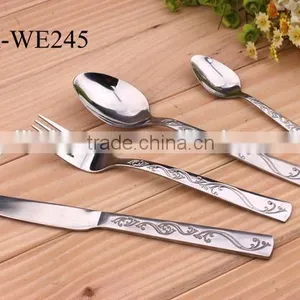 New Style Single Cheap Stainless Steel Cutlery Set thumbnail-3