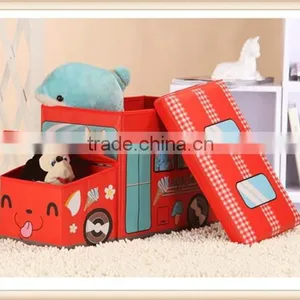 Happy Car Style Storage Box Storage Stool thumbnail-4