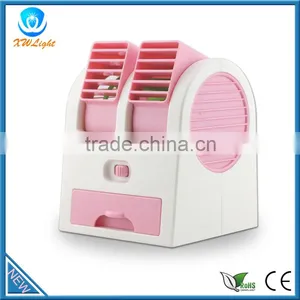NEWEST 2 Outlet Portable Mini USB Fan DC 5V thumbnail-3