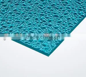Grade A PC Embossed Sheet/Polycarbonate Embossed Sheet/Solid Embossed Sheet thumbnail-1