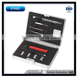 Promotion Gift DIY Plastic Box Tool Set With 22pcs thumbnail-1