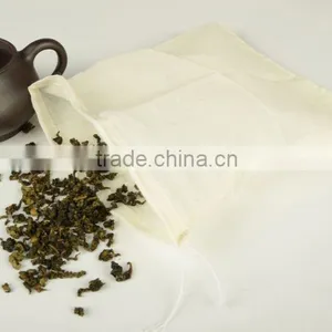 China Factory 100%cotton Muslin Printing Pouch Baby Muslin Pouch thumbnail-3