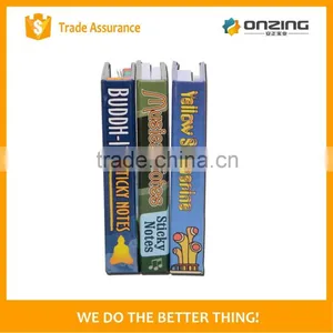 Hard Cover Sticky Note Pad With 5 Color Sticky Flag thumbnail-3