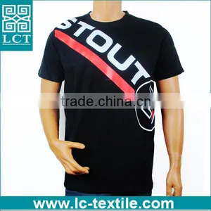 Cheap Wholesale Cotton Black Crossfit Tshirt for Promotional thumbnail-1