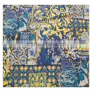 Fashion 100% Poly Mess Chiffon Printed /100% Polyester Fabric thumbnail-1