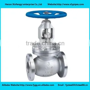 DIN Cast Iron Angle Globe Valve thumbnail-3