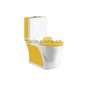 New Design Bathroom Washdown One Piece Latrine Color Toilet DA8822 thumbnail-2