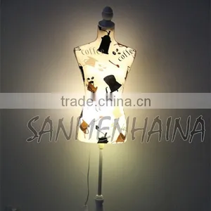 Coffee Time Printing Elastic Fabric Female Mannequin thumbnail-3