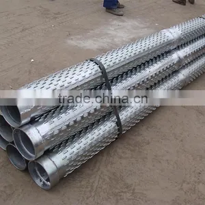4 Inch Stainless Steel Drill Pipe 2 3/8 Fittings Bridge Slot Screen thumbnail-5